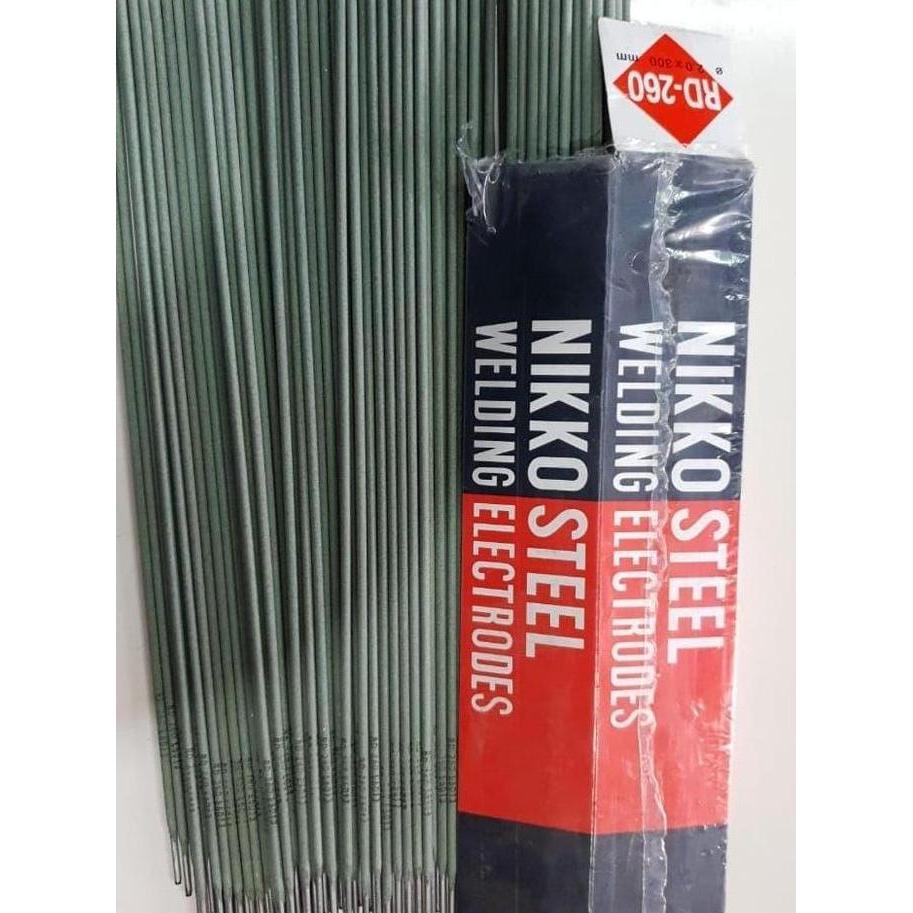 KAWAT LAS Listrik 1 KG 2 mm NIKKO steel 1 KG 1 dus