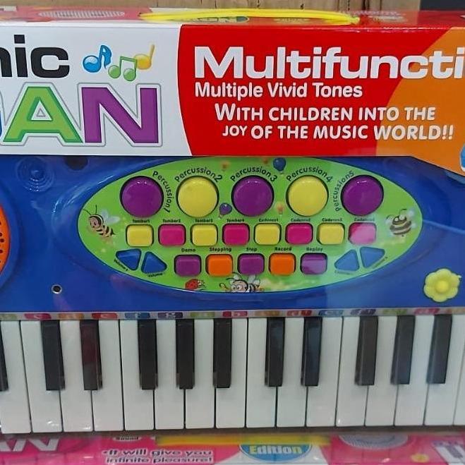 Mainan Anak Piano Elektronik Orgen besar 3702A Original