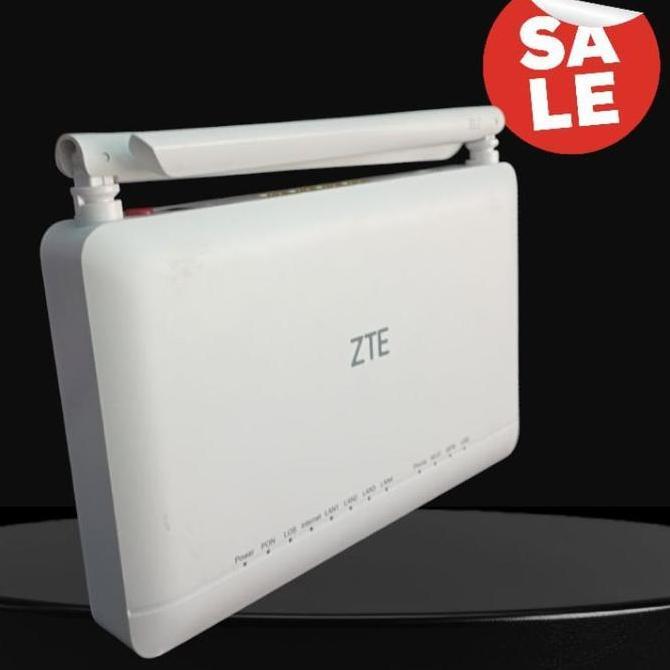 TERBARU ROUTER ZTE F670L WIRELESS GPON TH 2023/2024 BERSIH PUTIH Original