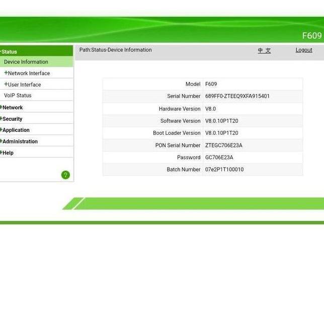Promo / Terlaris ZTE F609 V8 gpon bukan F660 Terbaik Original