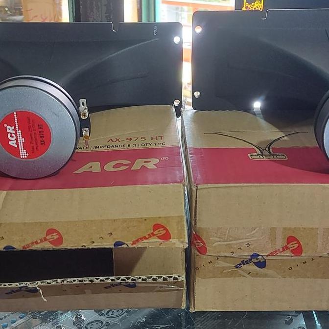 BEBAS ONGKIR - Tweeter acr Ax 975 bodi giral besi tebal