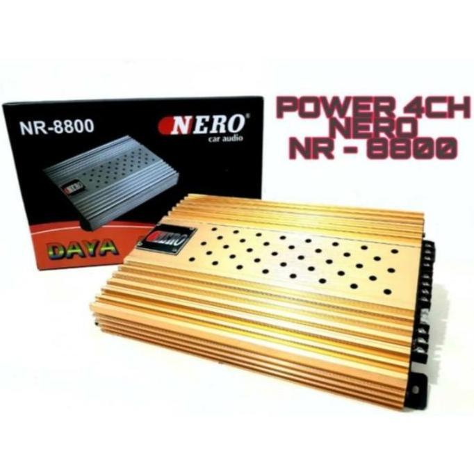 Power Amplifier NERO NR8800 4 Chanel MOSFET