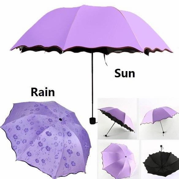 Promo Payung Lipat 3D Magic Payung Anti Uv Payung Kecil Cod