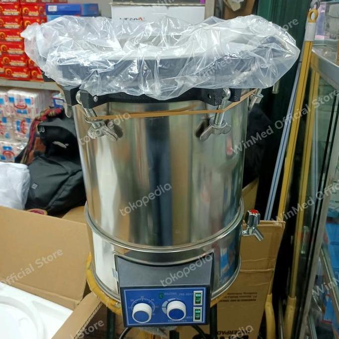 Autoclave Gea 18 Liter Plus Timer Sterilisator Gea 18 Liter Pake Timer