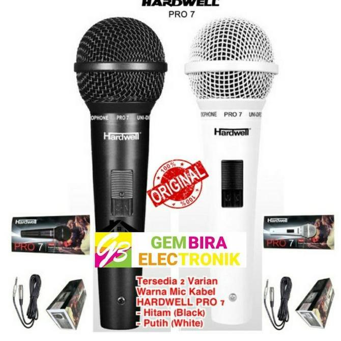 Mic Kabel HARDWELL PRO 7 /PRO7 / PRO-7 ORIGINAL Microphone Hardwell Original