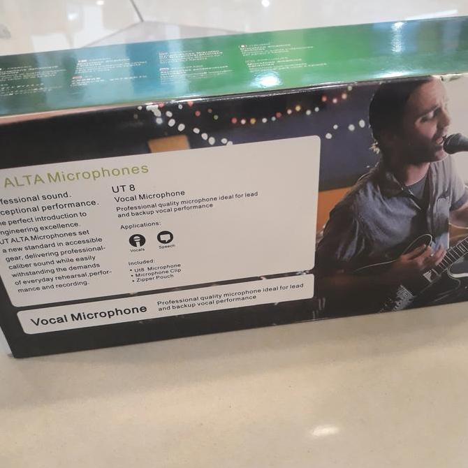 Mic Condenser SHURE SM81 SM 81 + kabel Utk Paduan Suara, Instrument dl Original