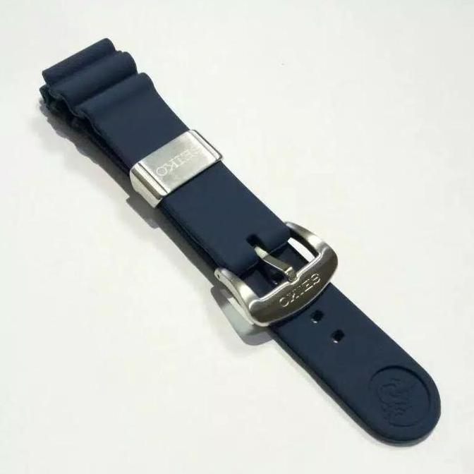 DR2>> TALI JAM TANGAN SEIKO DIVER 22MM SILIKON STRAP SEIKO DIVER SAMURAI