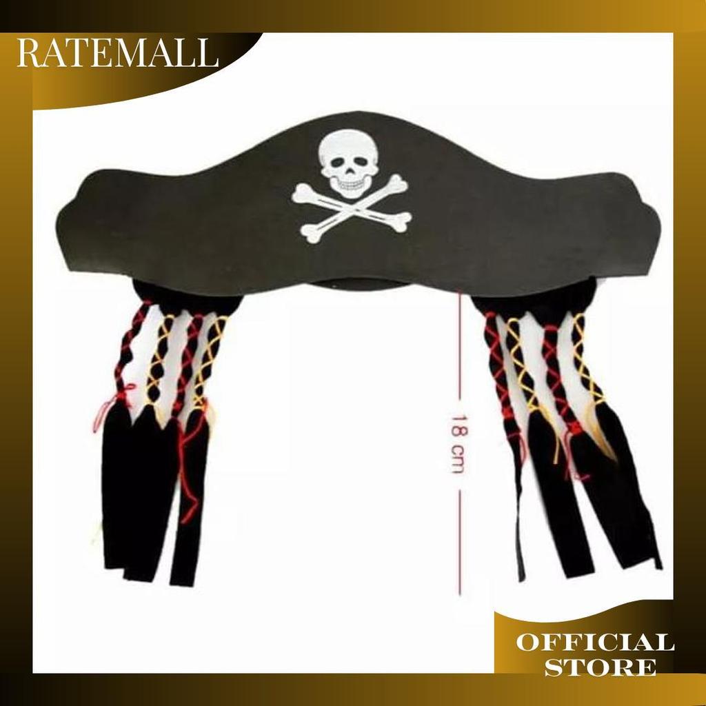 Cosplay Topi Kepang Bajak Laut Jack Sparrow Cod