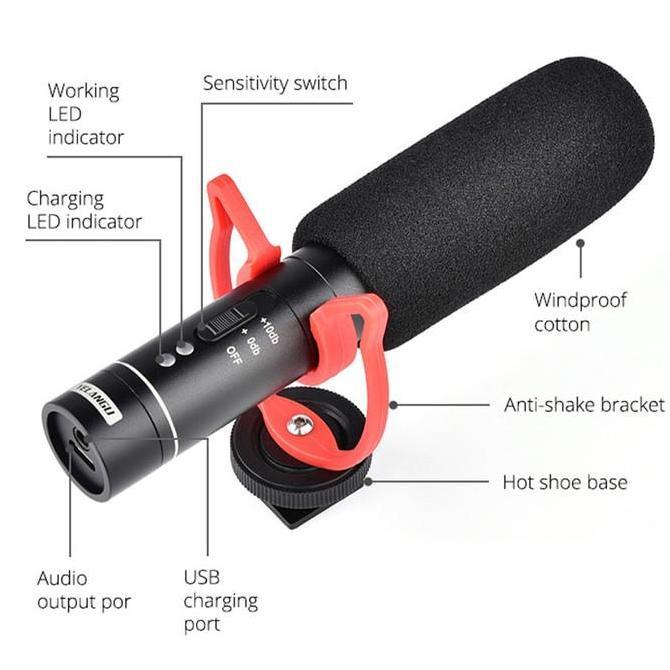 microphone condenser vlog mic Original