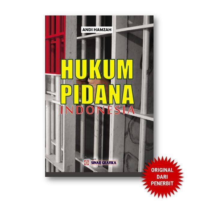 Sinar Grafika - Hukum Pidana Indonesia - Buku Hukum Pidana - Andi Amzah