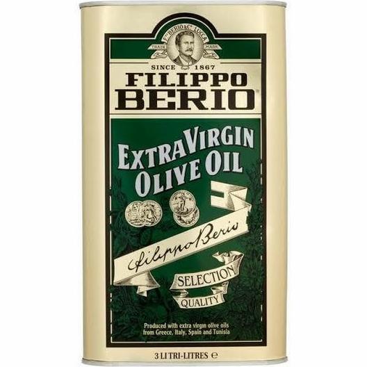 Filippo Berio Extra Virgin Olive Oil 3 Liter Minyak Zaitun [terbaik]