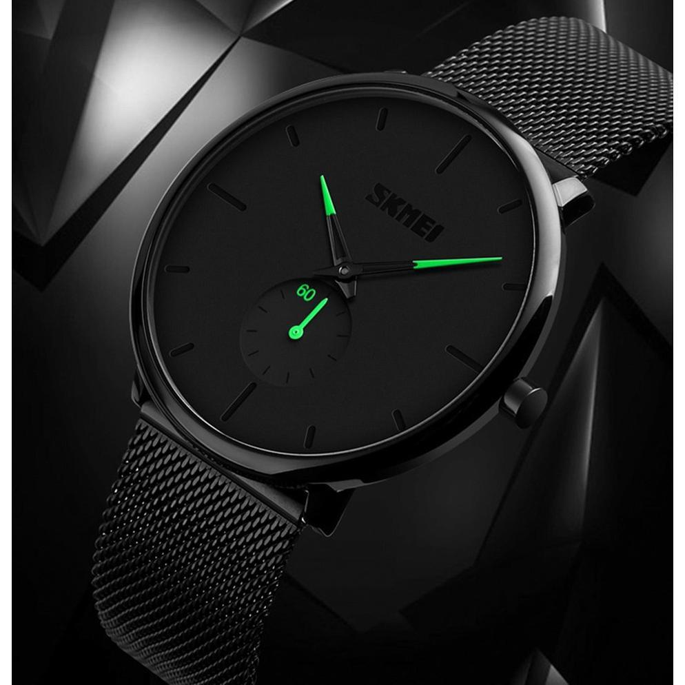 Jam Tangan Pria / SKMEI 9185 Analog / Jam Tangan Tali Pasir Analog Original / SKMEI Jam tangan pria