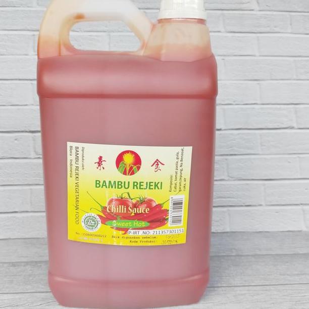 Sambal Sambel Bambu Rejeki Sweet Extra Hot 63Kg Vegetarian