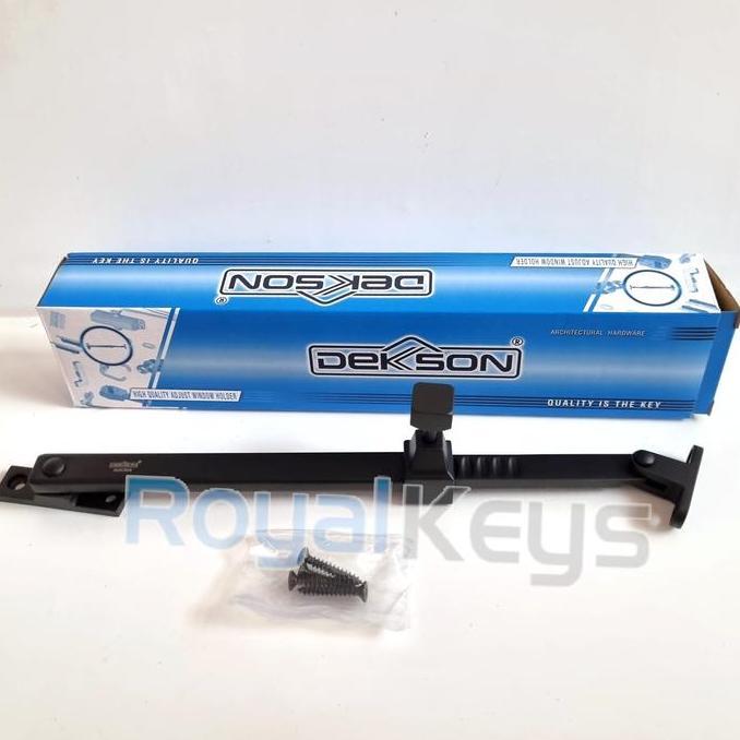 Lamskar Ramskar Penahan Jendela Dekson Dekkson AWH SQ 001 Hitam HARA