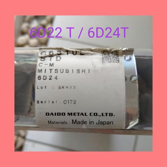 BUSHING NOKEN AS 6D22 - METAL NOKEN AS MITSUBISHI 6D22-24 Model Kuning Terlaris