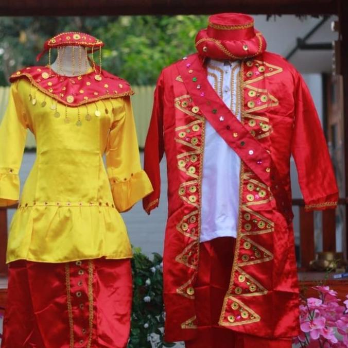 Baju Adat Betawi Dewasa Satuan (Pria/Wanita)