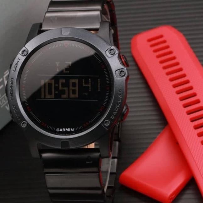 JAM TANGAN PRIA GARMIN HC-2838 + BOX EKSLUSIVE + BATERAI CADANGAN Jam tangan pria
