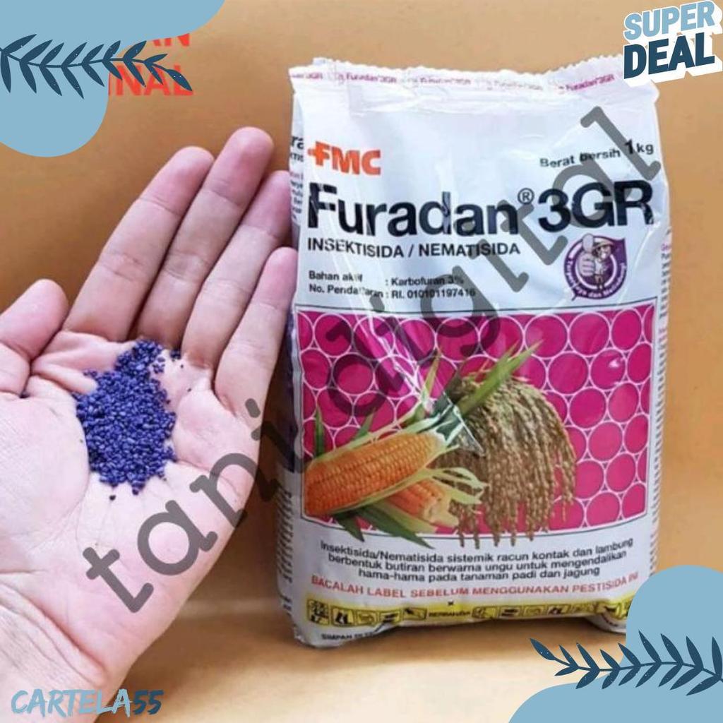 50% Off Furadan Obat Pengendali Hama Perusak Akar Tanaman (Cacing Tanah, Ulat Tanah, Orong-Orong, Se