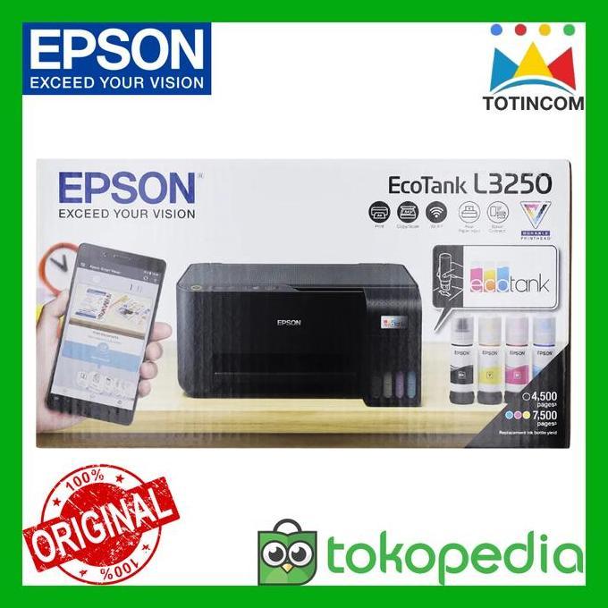 PRINTER EPSON L3250 WIFI PRINT SCAN COPY BARU GARANSI RESMI L 3250