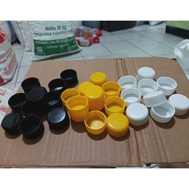 Bisa Cod Tutup Botol Luar Dalam / Tutup Botol Marjan Uc 1000 - Putih Kuning Hitam ||