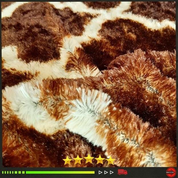 Terlaris KAIN BULU RASFUR RAFSUR MOTIF UK 150X100CM