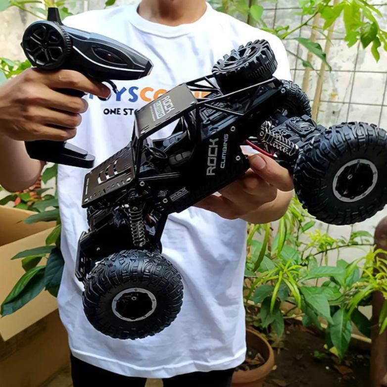 Mainan Mobil Remote Control Besar OffRoad 4 WD Body Metal Mobil Remot Kontrol Murah