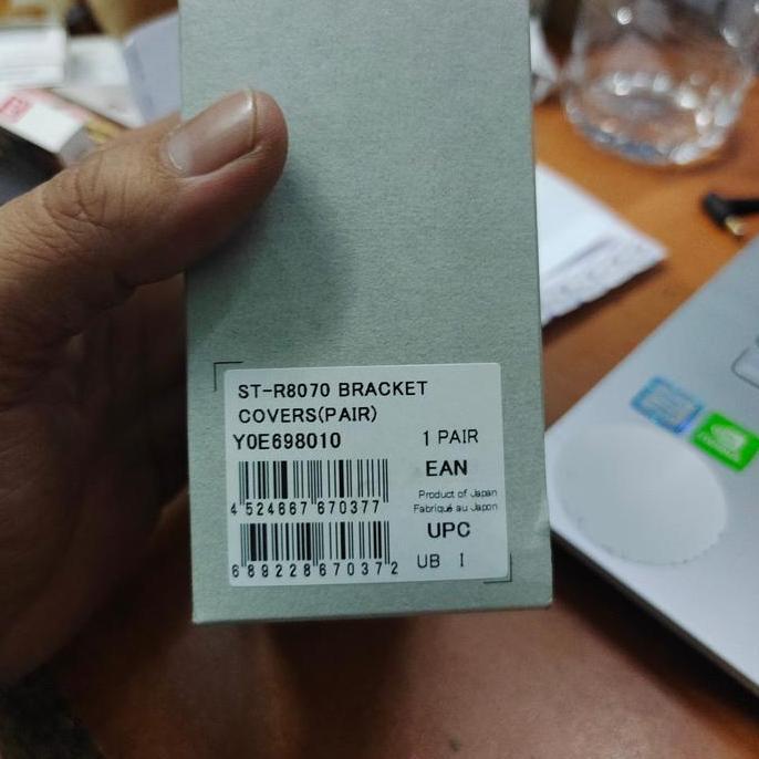 Shimano Bracket Covers St-R8070 Hood Cover Karet Brifter Ultegra Di2 Disc Brake R8070 Original Shima