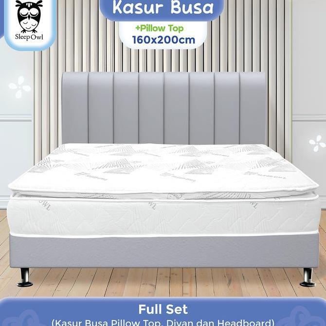 Dipan Rangka Tempat Tidur |Divan Sandaran |Ranjang Kasur Springbed 160