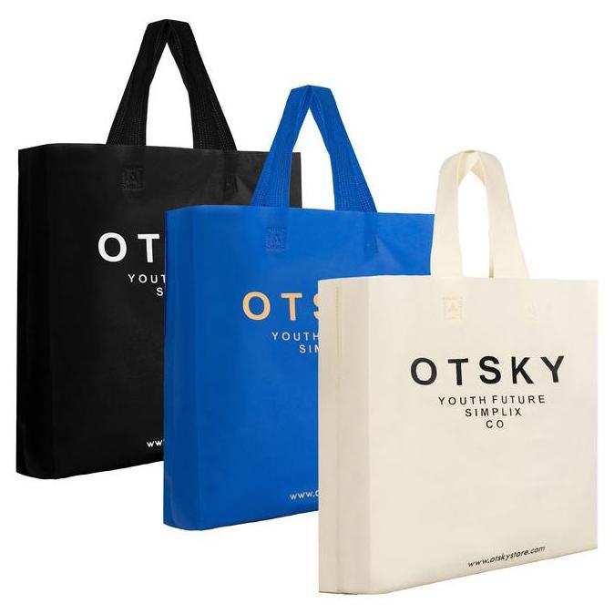 Otsky Tas Totebag Simple Pria Dan Wanita