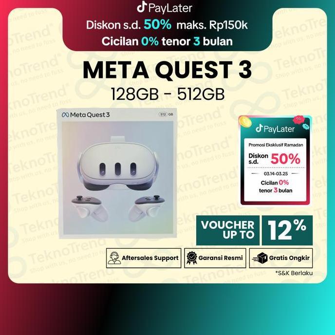 META QUEST 3 QUEST 3S / OCULUS QUEST 3 128 GB 512 GB VIRTUAL REALITY VR HEADSET METAVERSE OCULUS ORI