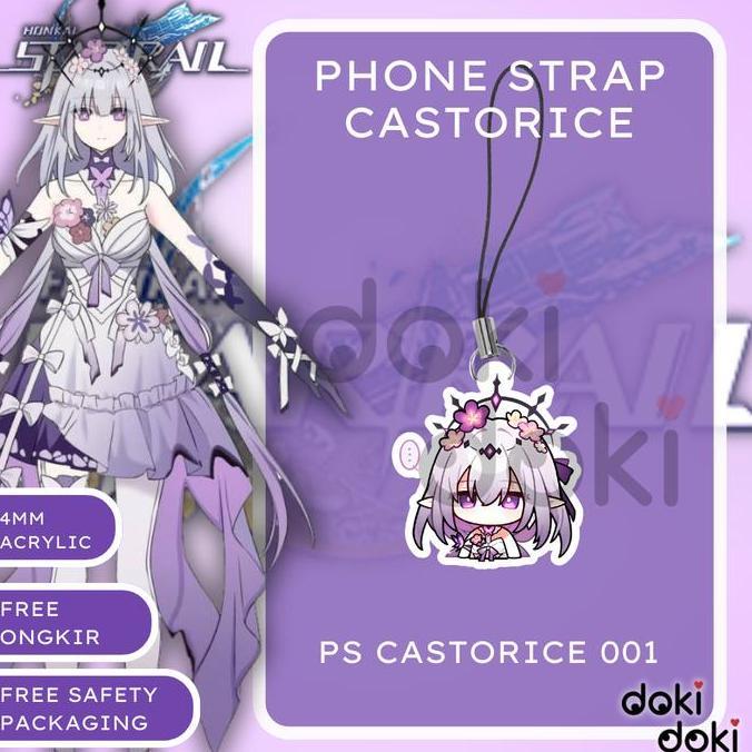 PHONE STRAP HP CASTORICE HONKAI STAR RAIL