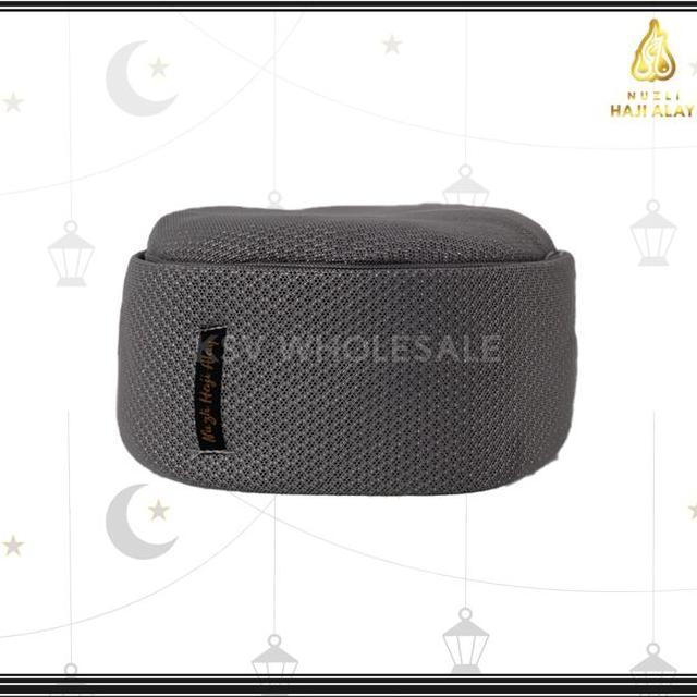 Grosir 10 Pcs Peci Lipat Mesir Habasya Haji Alay Kopiah Kain Hitam Putih Kopyah Sholat Maiyah Cak Nu