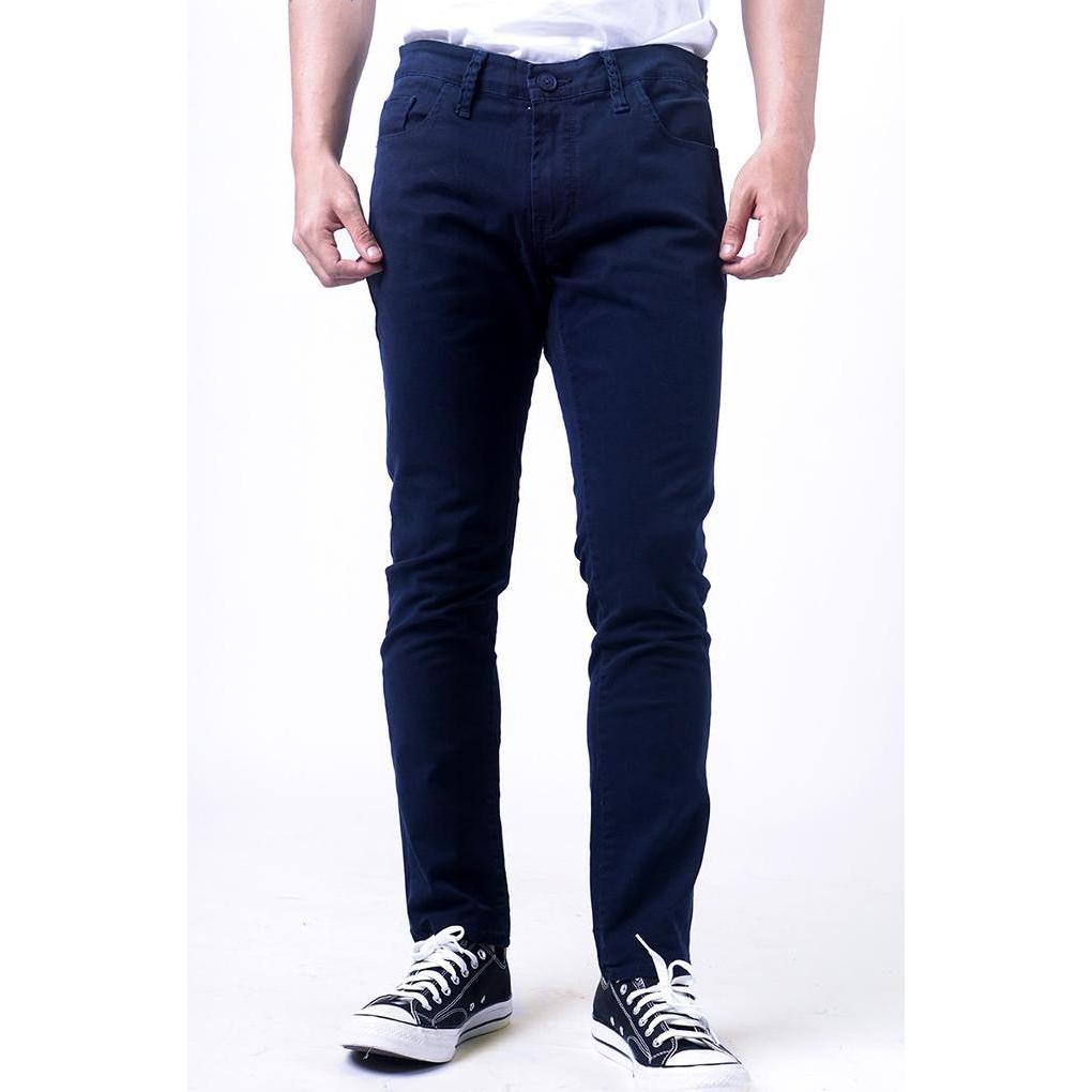 Celana Chino Pria / Slimfit C1 Series Navy 43SC1B5NA - Bombboogie