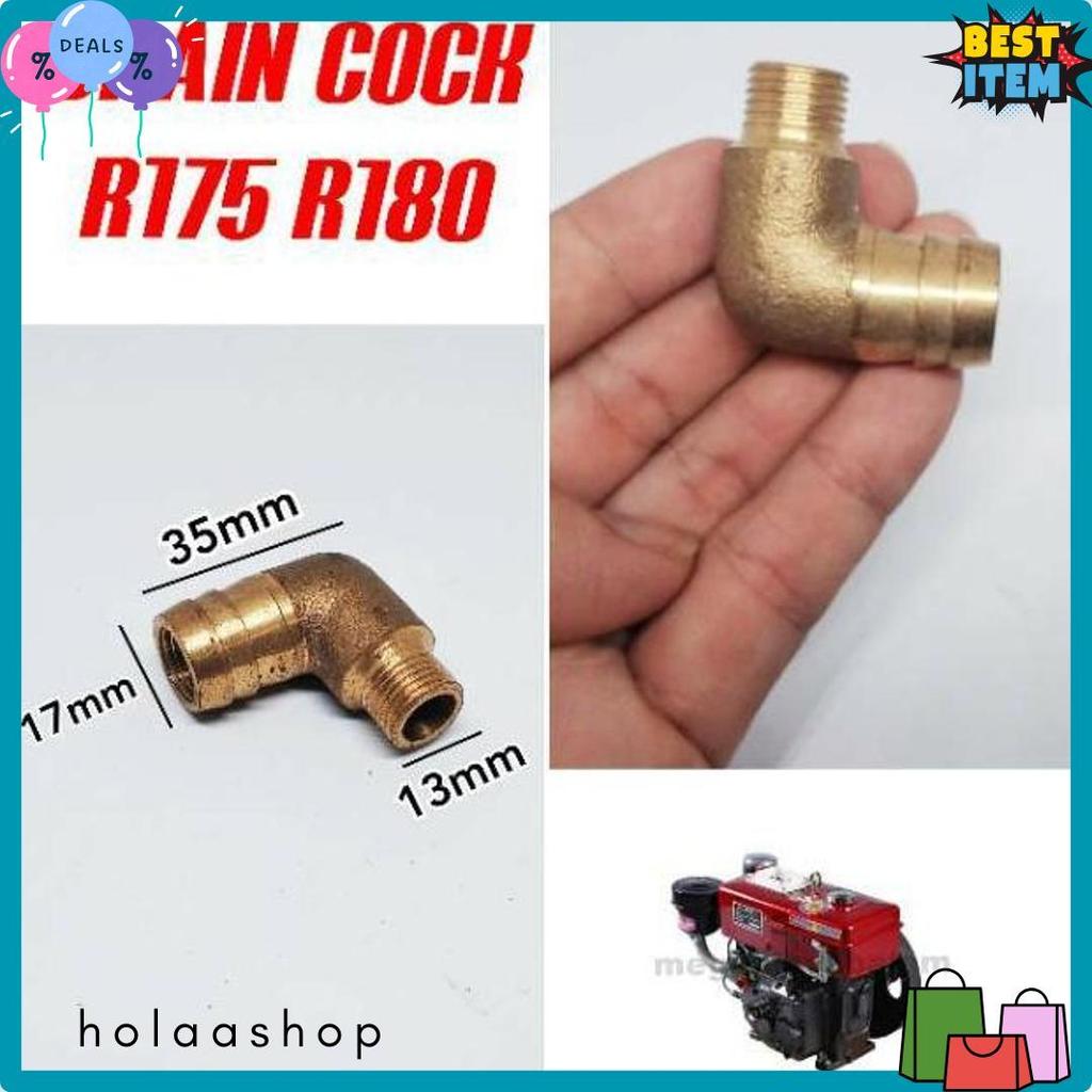 Diskon Kemerdekaan Drain Cock Elbo Deksel Mesin Diesel Dongfeng R175 R180 Rs0