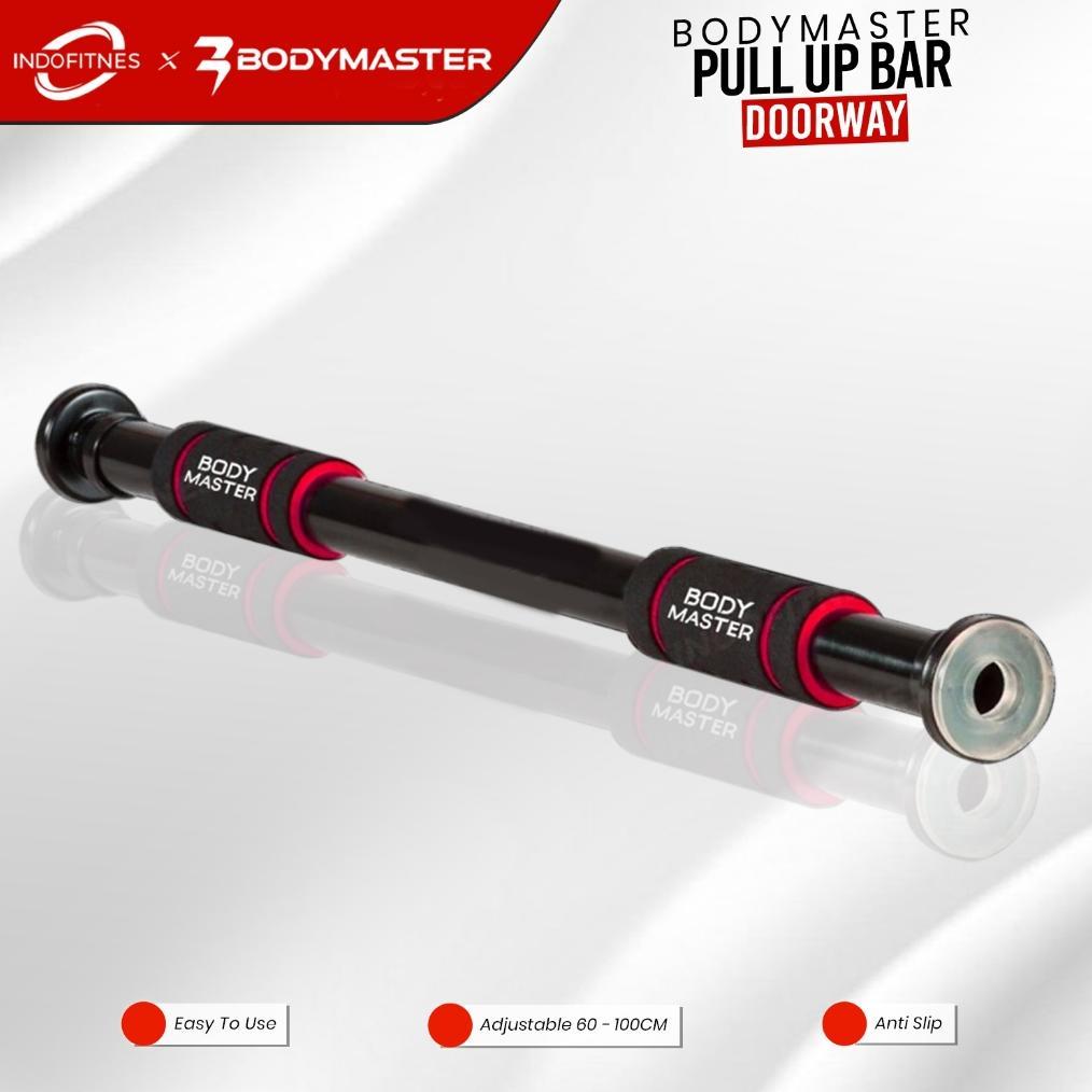 rendalens - bodymaster door chin up pull up bar pintu gym fitness