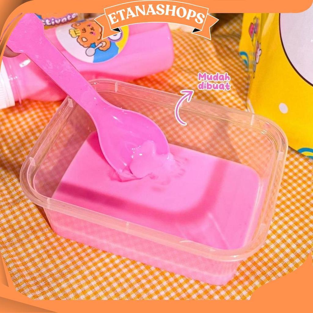 Slime Kit Pudding By Slime Bintaro || Slime Kit || Bikin Slime Sendiri || Tofu Slime Cod
