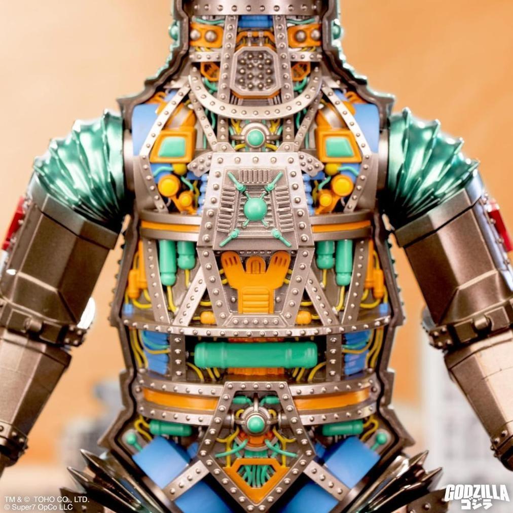 Super7 Super Cyborg Toho Mechagodzilla 27,9 Cm Groe Toho Godzilla Actionfigur, Klassische Monster-Fi
