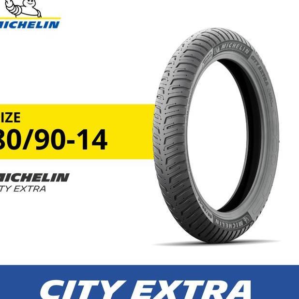 Michelin Ban Motor City Extra 8090 R14 Ban Tubeless