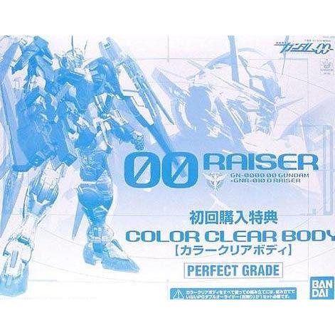 PG 00 Raiser Clear Armor / PG Color Clear Body for 00 Raiser