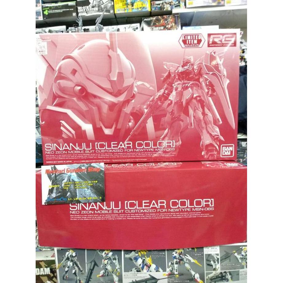 RG Sinanju Clear Color Ver