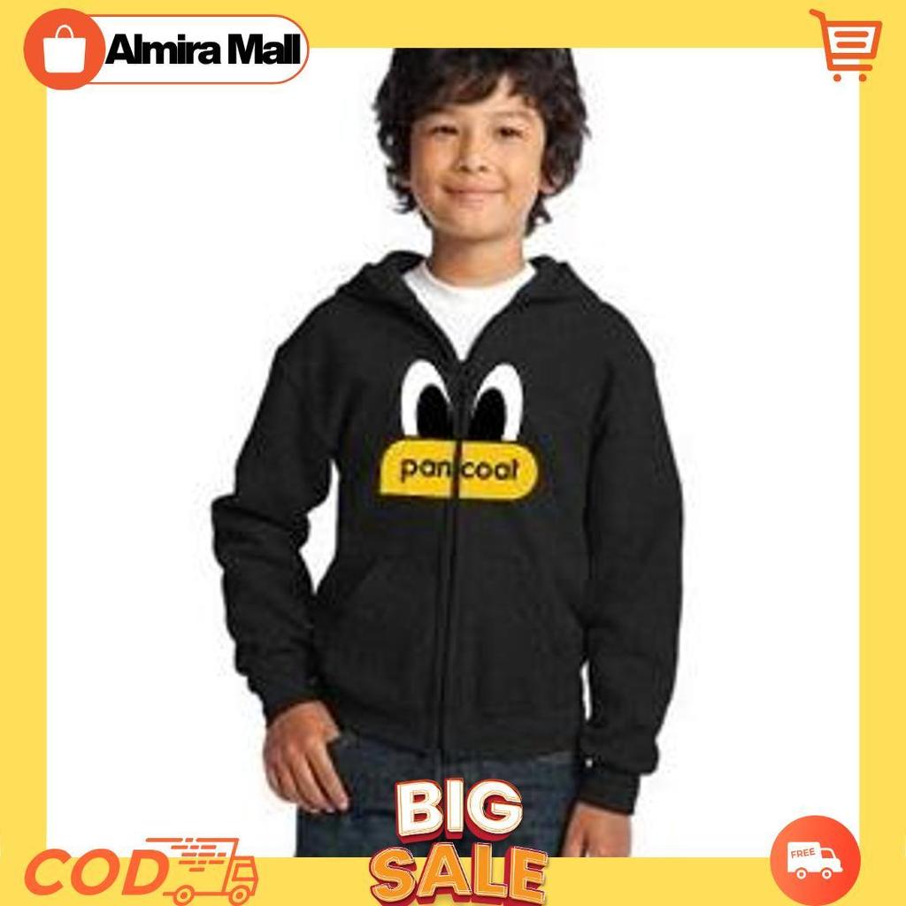 Jaket Zipper Anak Pancoat Bordir / Jaket Anak Laki Laki Perempuan / Jaket Hoodie Distro Quality COD[