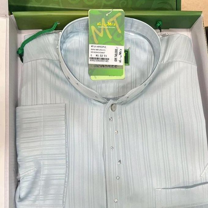 Promo BAJU KOKO AL MIA ORIGINAL PANJANG TANGAN LOS/POLOS WARNA COD