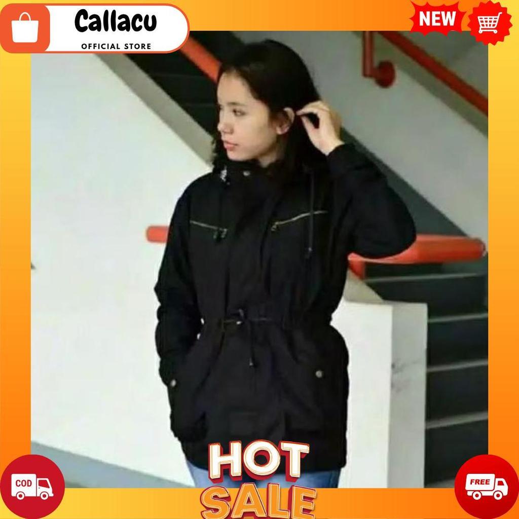 JAKET CANVAS / JAKET PARKA WANITA / JAKET OUTERWEAR TERBARU COD[B2][B1]