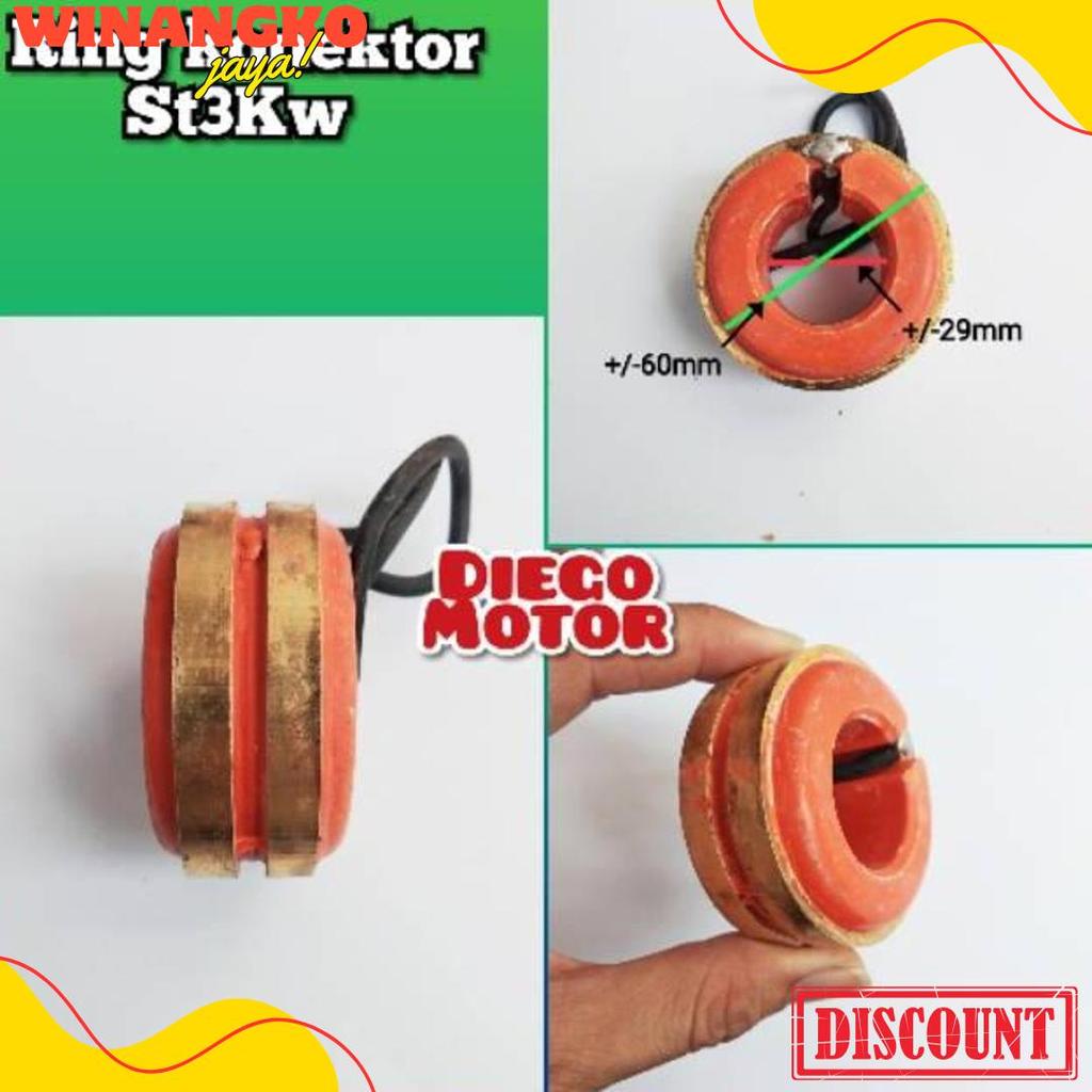 Cod Ring Konektor Slip Ring Genset Dinamo St3Kw St3 3000Watt Rs0