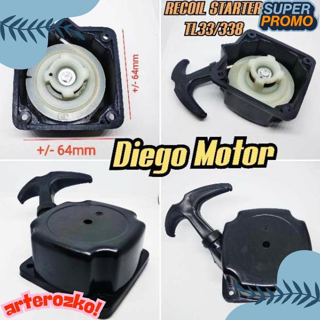 Lagi Diskon Nih Tl33 338 Recoil Starter Tarikan Engkol Mesin Potong Rumput 2Tak 330 Krisbow Floating