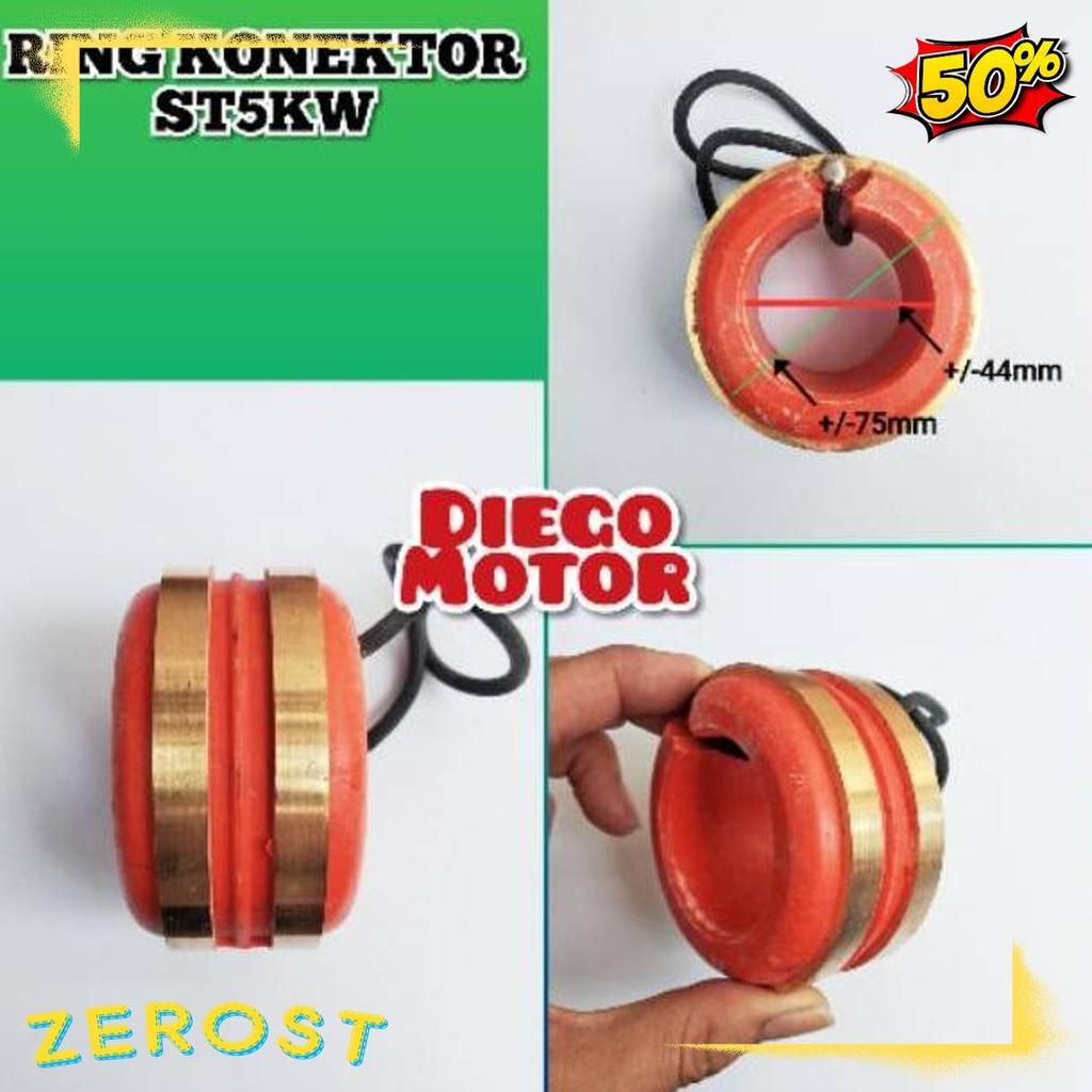 Lagi Diskon Nih St5Kw St7,5Kw Ring Konektor Slip Ring Dinamo Alternator Genset St5 St7,5 5Kw  7,5Kw 