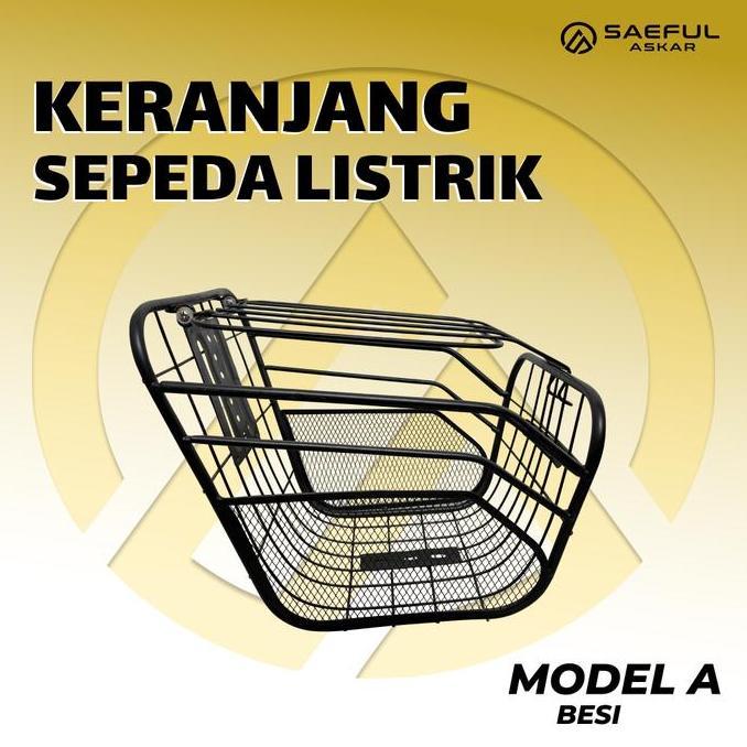 Promo Keranjang Depan Sepeda Listrik COD