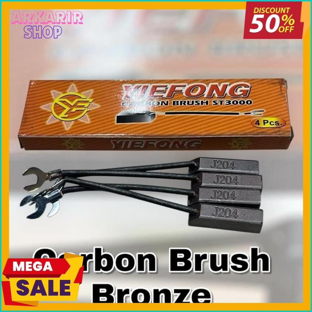 Wajib Punya St3Kw St5Kw Carbon Brush Bronze  Kul Arang Arang Dinamo Listirk Alternator Genset Rrt St