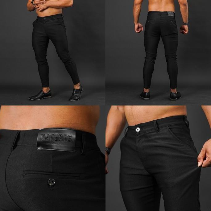 Promo NEVERES Stretch Tech Chino Pants COD