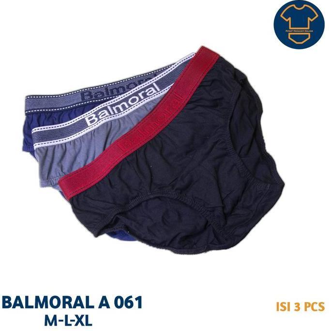 Promo Balmoral Celana Dalam Pria Bal A 061 Isi 3 Pcs COD